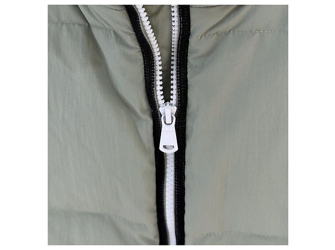 Chaleco acolchado con cremallera Monili para mujer Brunello Cucinelli verde - vista 4