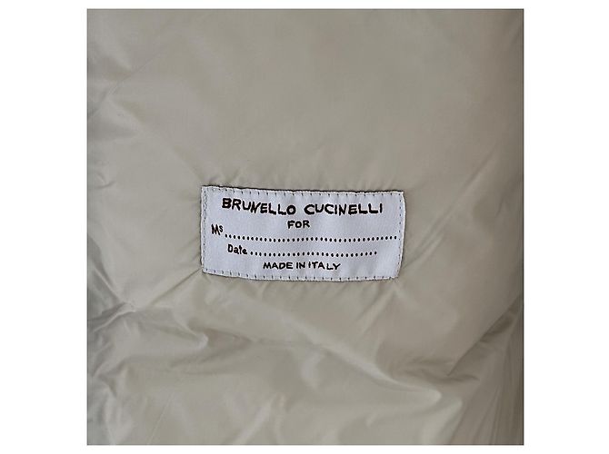 Chaleco acolchado con cremallera Monili para mujer Brunello Cucinelli verde - vista 6