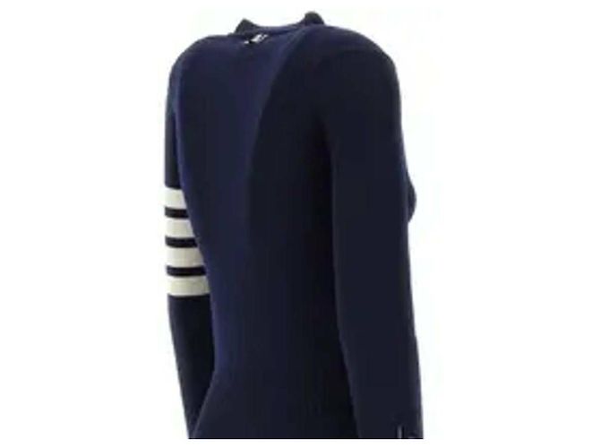 Thom Browne Cardigan en cachemire à rayures - vue 7