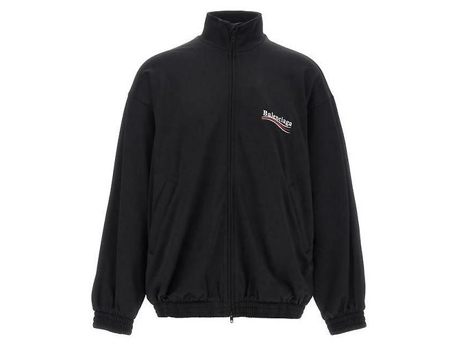 Balenciaga Reißverschlussjacke Schwarz - Ansicht 4