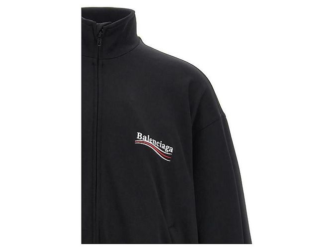 Balenciaga Reißverschlussjacke Schwarz - Ansicht 6