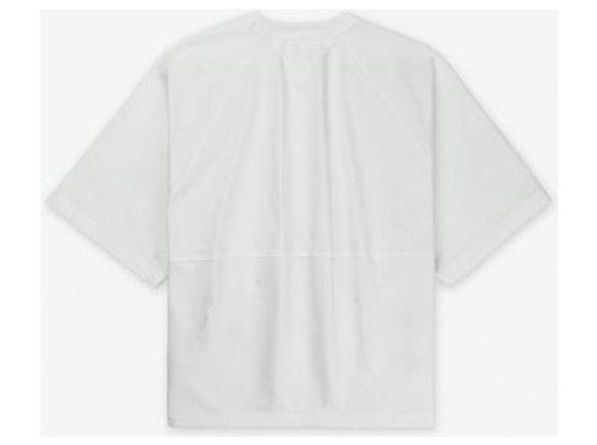 Bottega Veneta Camiseta de manga corta de jersey de algodón suave Blanco - vista 5