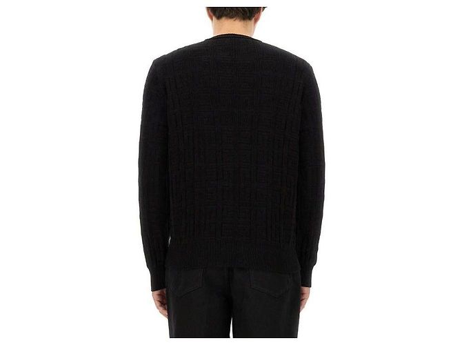 Givenchy Pull en coton à motifs - vue 6