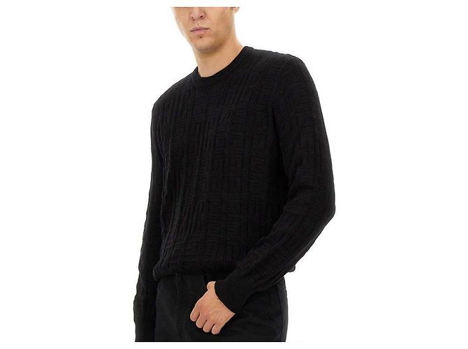 Givenchy Pull en coton à motifs - vue 7