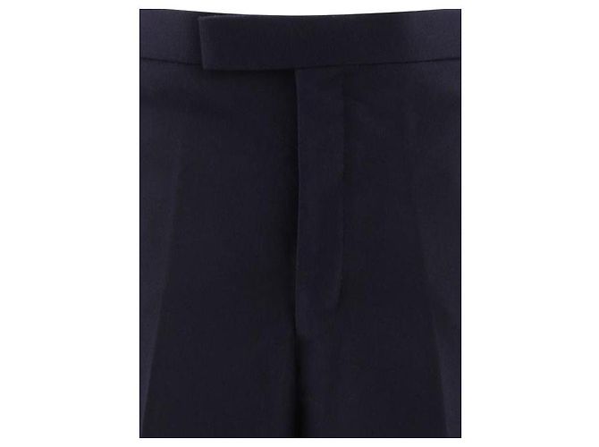 Thom Browne Flannel Low Rise Backstrap Pants - view 6