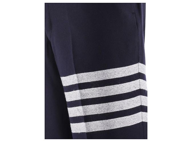 Thom Browne Flannel Low Rise Backstrap Pants - view 7