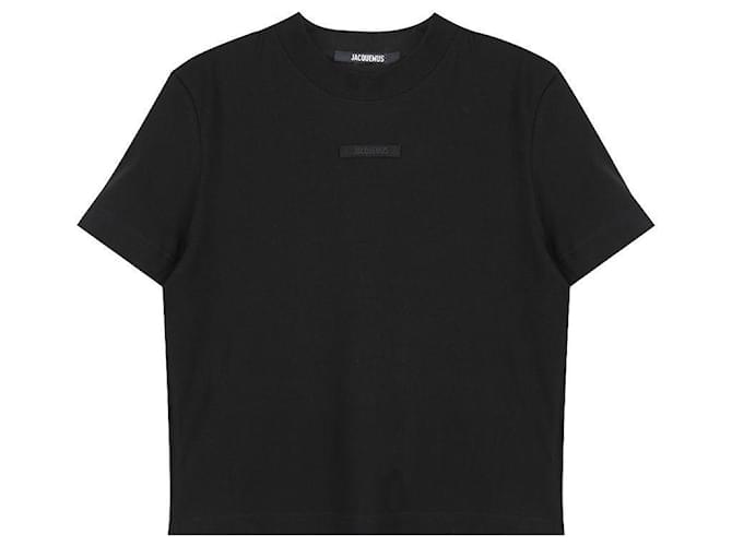 Jacquemus Logo T-Shirt Schwarz - Ansicht 3