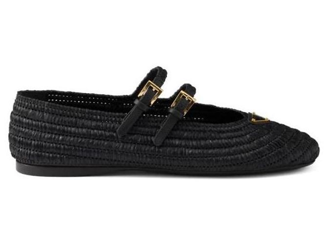 Prada Häkelte Ballerina-Flats - Ansicht 4