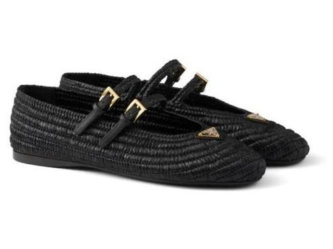 Prada Häkelte Ballerina-Flats - Ansicht 5