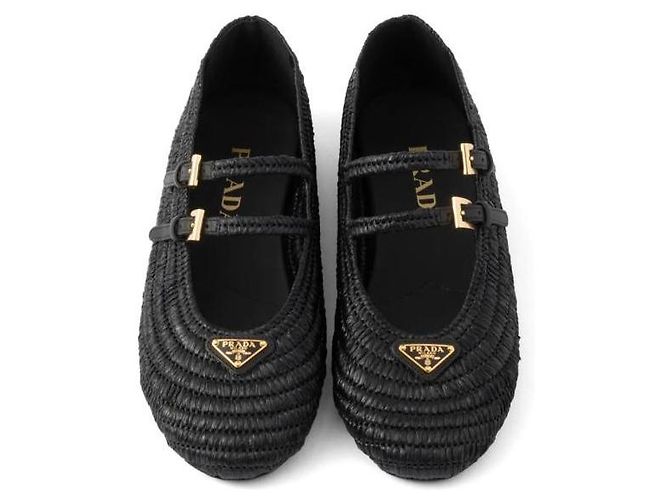 Prada Häkelte Ballerina-Flats - Ansicht 7