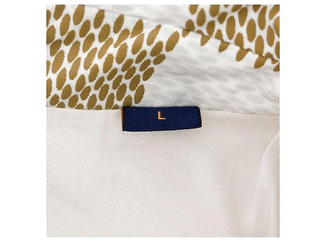 Louis Vuitton Giacca Camicia Oversize in Cotone Nylon Monogramma Damier per Uomo di Lusso Biard Marrone - vista 13