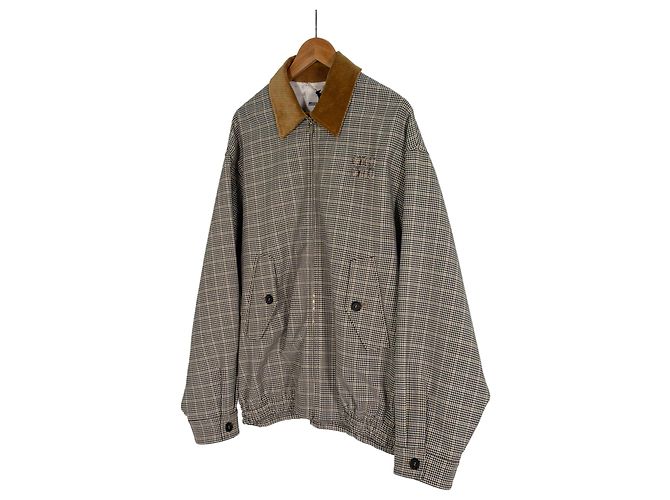 Miu Miu Oversized Woll-Bomberjacke Braun - Ansicht 2