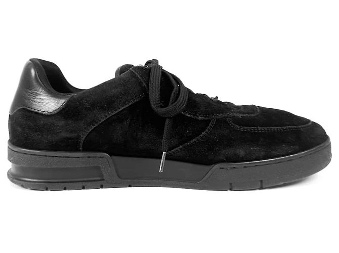 Louis Vuitton Sneakers basse in suede di LV per uomo nere Marrone - vista 3