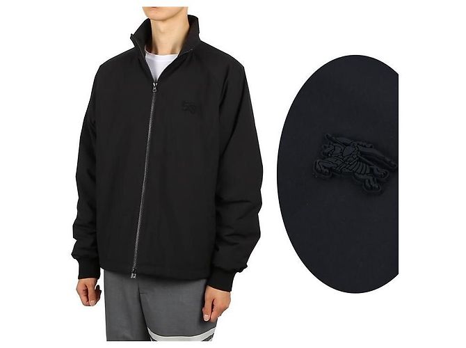 Burberry Giacca Applique SALDAEN Nero - vista 8