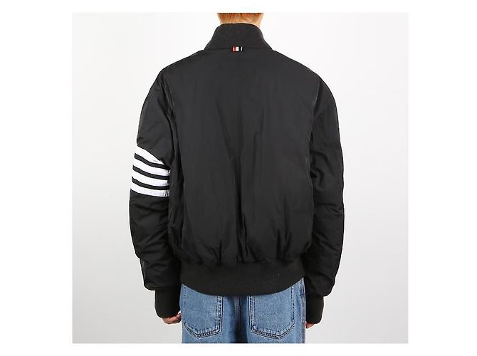 Thom Browne Diagonal Down Blouson Black - view 12