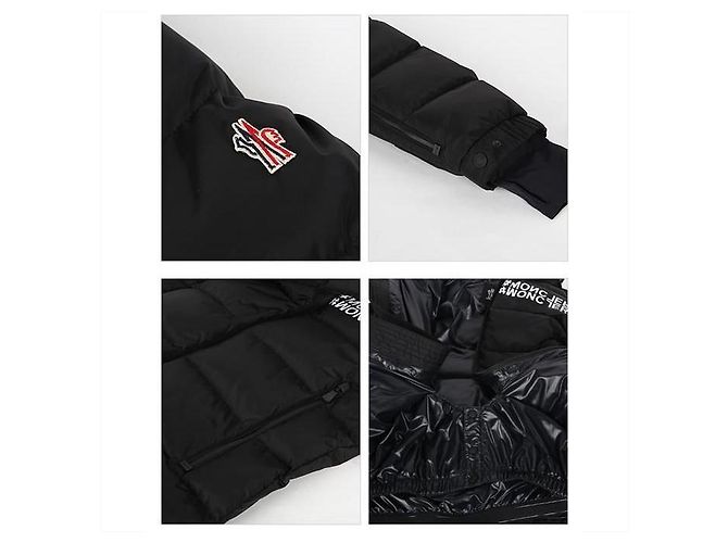 Moncler Grenoble ISORNO Imbottito Nero - vista 12