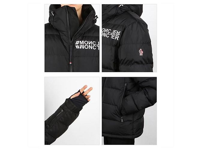 Moncler Grenoble ISORNO Imbottito Nero - vista 3