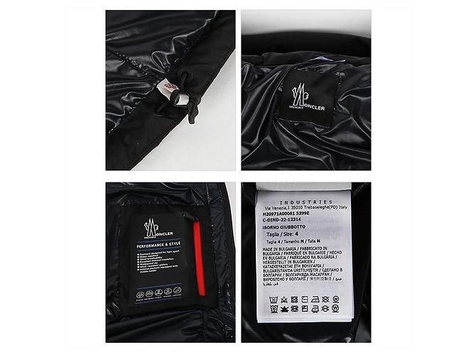 Moncler Grenoble ISORNO Imbottito Nero - vista 6