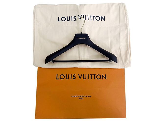 Louis Vuitton Jaqueta de caminhoneiro de denim acolchoada Damier Indigo Azul - vista 18