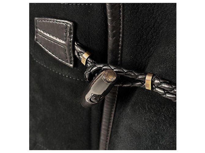 Tom Ford Cappotto lungo Duffle senape nero - vista 6