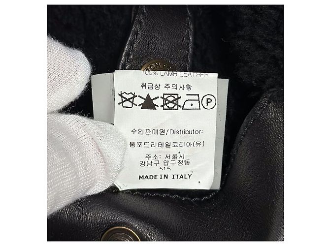 Tom Ford Cappotto lungo Duffle senape nero - vista 8