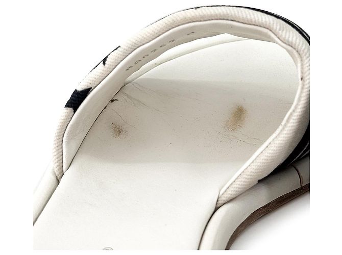 Louis Vuitton Flache Mules mit Magnetverschluss Weiß - Ansicht 11