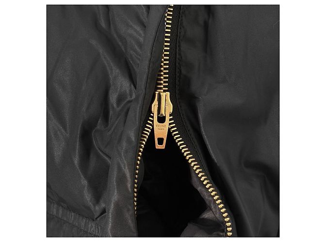 Céline Chaleco acolchado Triomphe con logo bordado negro - vista 7