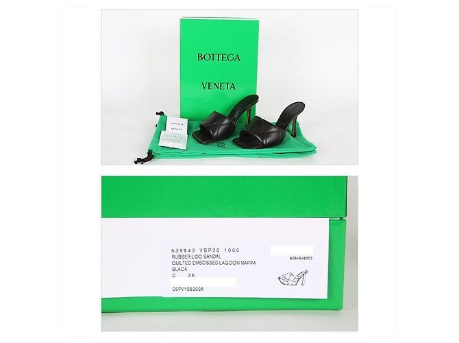 Bottega Veneta Sandali Lido Nero - vista 8