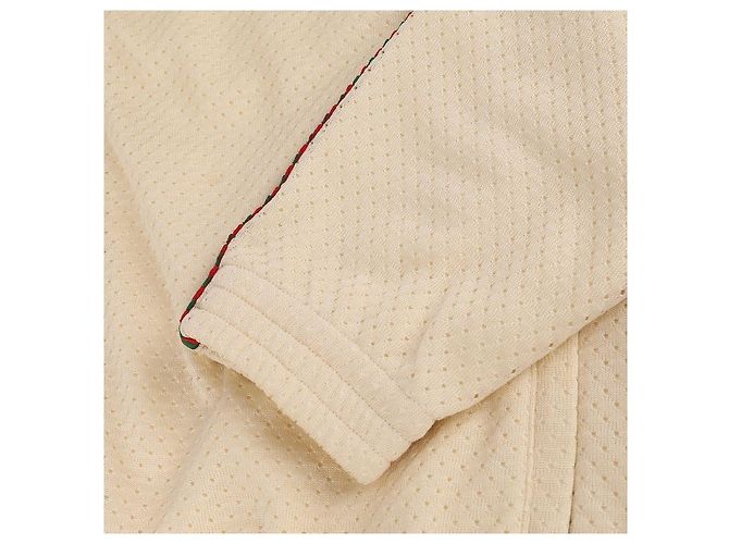 Gucci Giacca con cappuccio zip Classic Bunny Bianco - vista 7