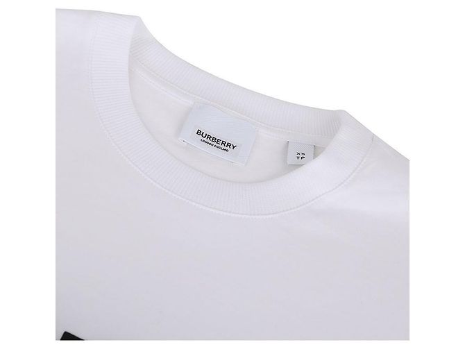 Burberry Kurzarm-T-Shirt aus Baumwolle mit Logo-Print - Ansicht 5