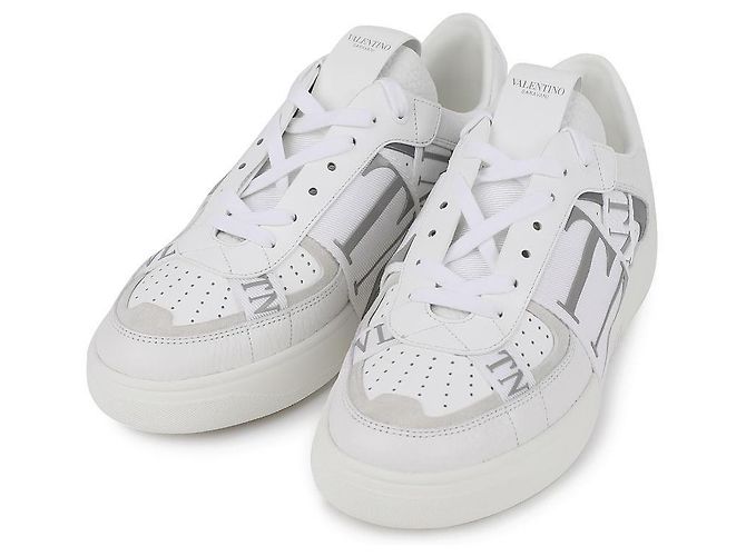 Valentino Sneakers da uomo con logo Bianco - vista 3