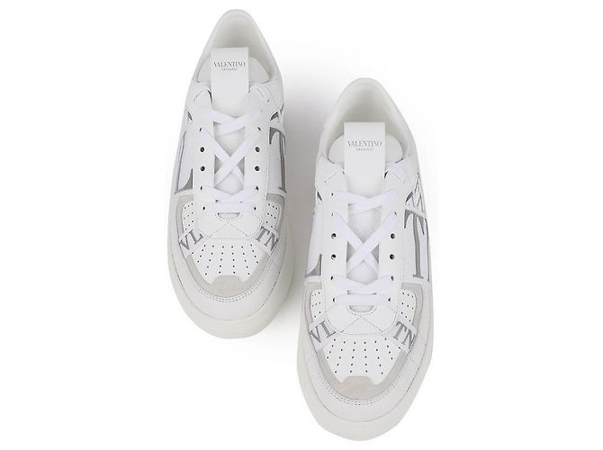Valentino Sneakers da uomo con logo Bianco - vista 4