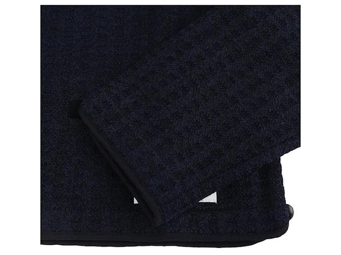 Thom Browne Jacquard-Cropped-Cardigan Blau - Ansicht 7