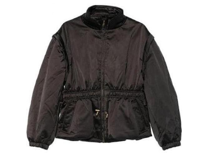 Isabel Marant Gesteppter Mantel Schwarz - Ansicht 4