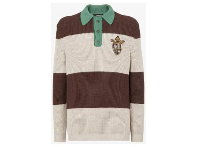 Fendi Poloshirt Braun - Ansicht 4