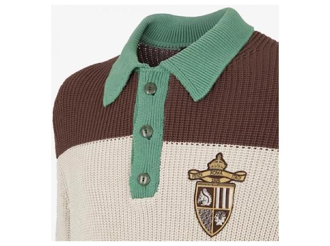Fendi Poloshirt Braun - Ansicht 6