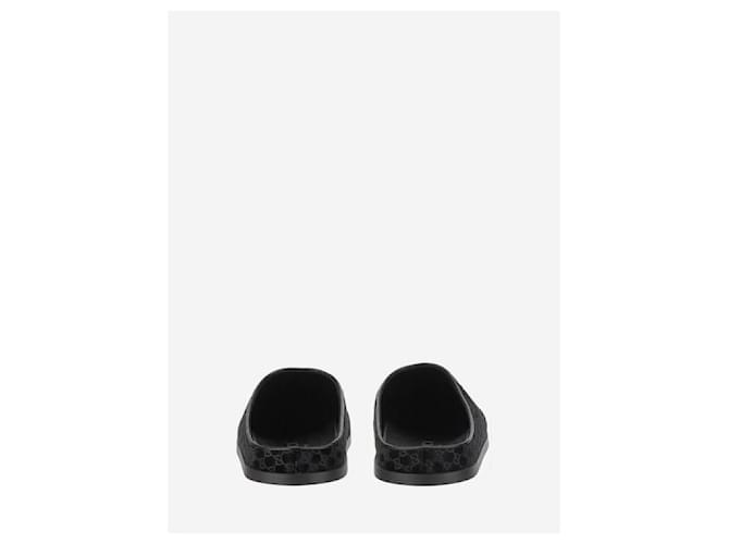 Gucci Monogramm-Slipper Schwarz - Ansicht 6
