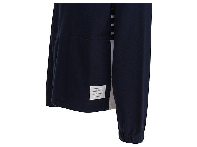 Thom Browne Classic Jersey Half-Zip Pullover - view 7
