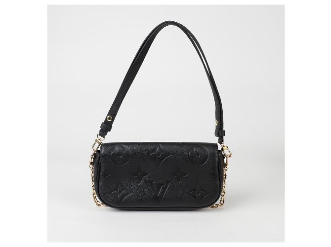 Louis Vuitton Borsa a tracolla Ivy Wallet on Chain Nero - vista 4