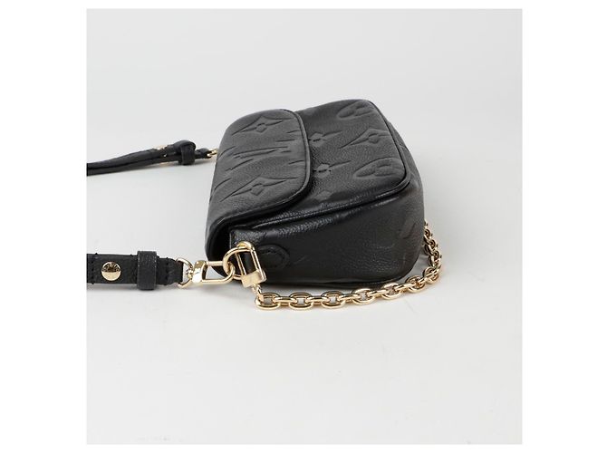 Louis Vuitton Borsa a tracolla Ivy Wallet on Chain Nero - vista 5
