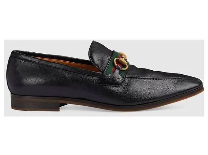 Gucci Mocassini Horsebit da uomo AACOT Nero - vista 4