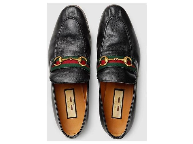 Gucci Mocassini Horsebit da uomo AACOT Nero - vista 5