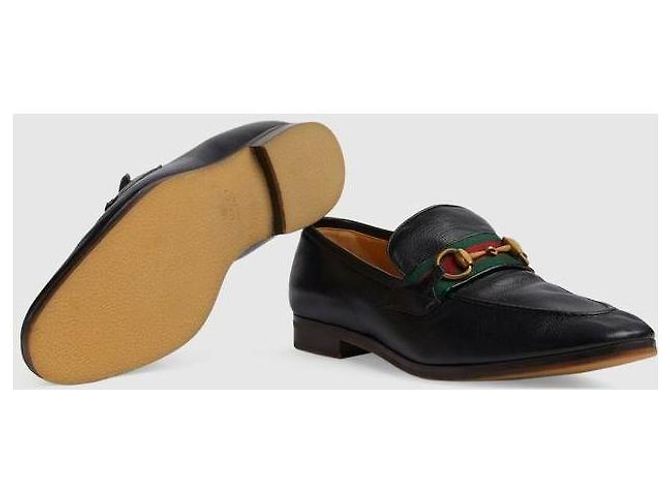 Gucci Mocassini Horsebit da uomo AACOT Nero - vista 7
