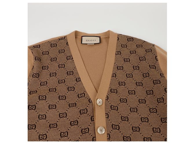 Gucci GG Cardigan Large Braun - Ansicht 3