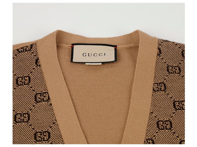 Gucci GG Cardigan Large Braun - Ansicht 4