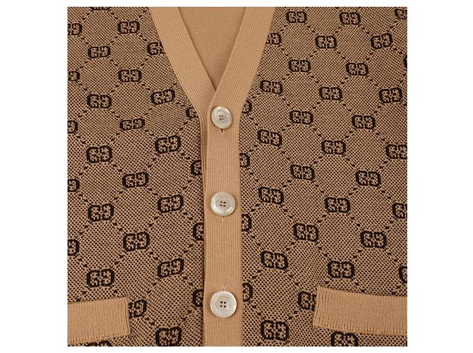 Gucci GG Cardigan Large Braun - Ansicht 5