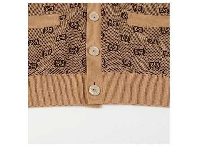 Gucci GG Cardigan Large Braun - Ansicht 6