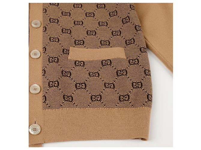 Gucci GG Cardigan Large Braun - Ansicht 7