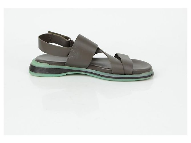 Hermès Sandali in taupe Taglia Marrone - vista 7