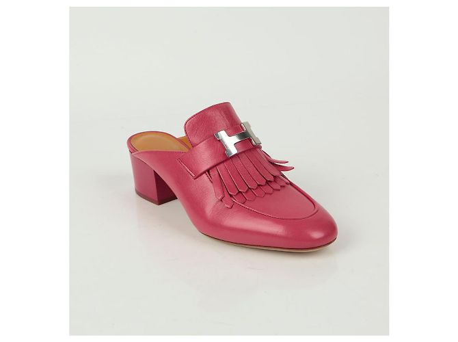 Hermès Mule Tuileries Rosa - vista 2